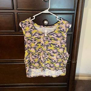Fabletics Camo Crop Top